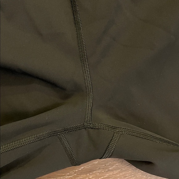 Lululemon Wunder Under Hi-Rise Tight Full-On Luxtreme 28" Dark Olive size 6 - Picture 8 of 12